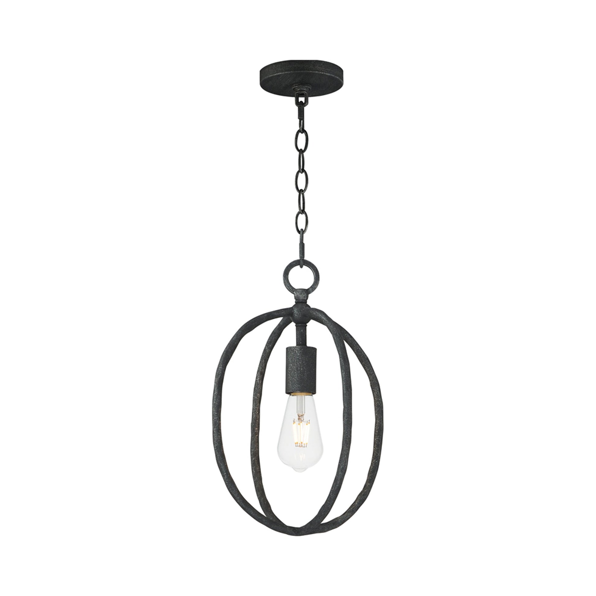 Martel Mini Pendant Light in Blacksmith.