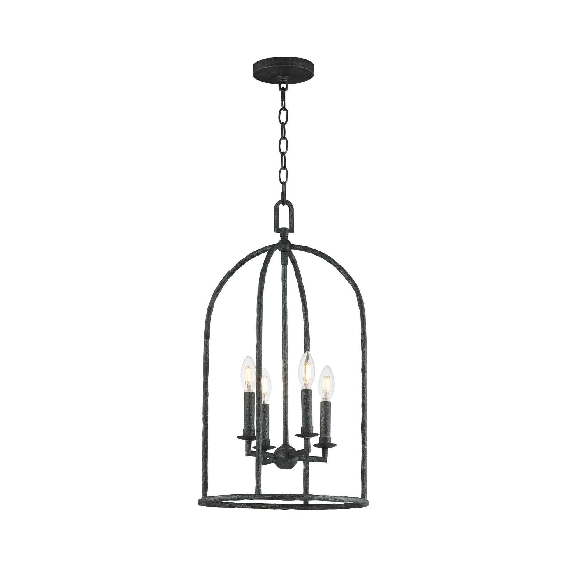 Martel Multi Light Pendant Light in Blacksmith (14-Inch).