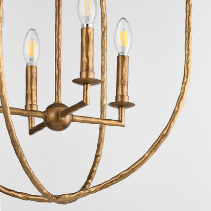 Martel Multi Light Pendant Light in Detail.