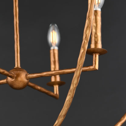 Martel Multi Light Pendant Light in Detail.