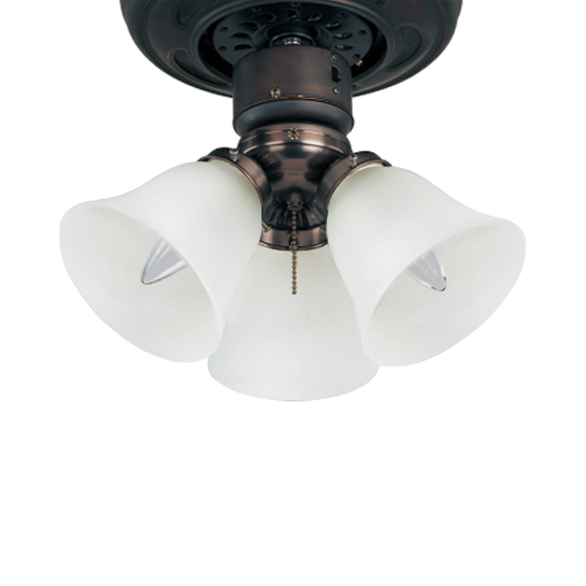 Multi-Light Ceiling Fan Light Kit in Oil Rubbed Bronze (12-Inch).