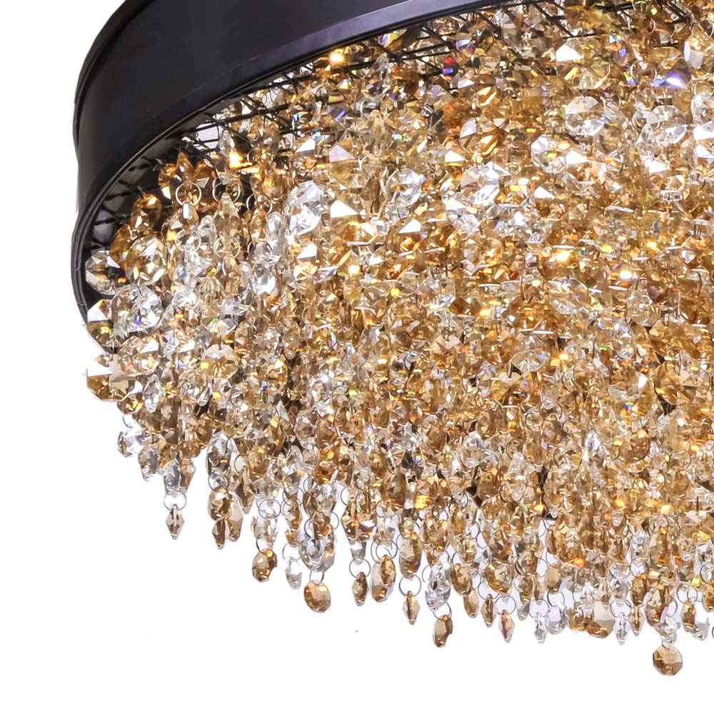 Mystic LED Flush Mount Ceiling Light in Detail.