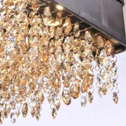 Mystic LED Linear Pendant Light in Detail.