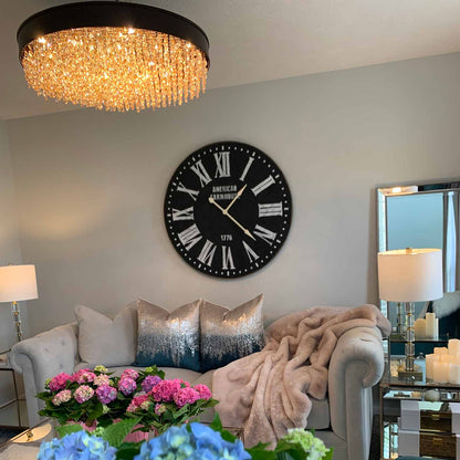 Mystic LED Pendant Light in living room.