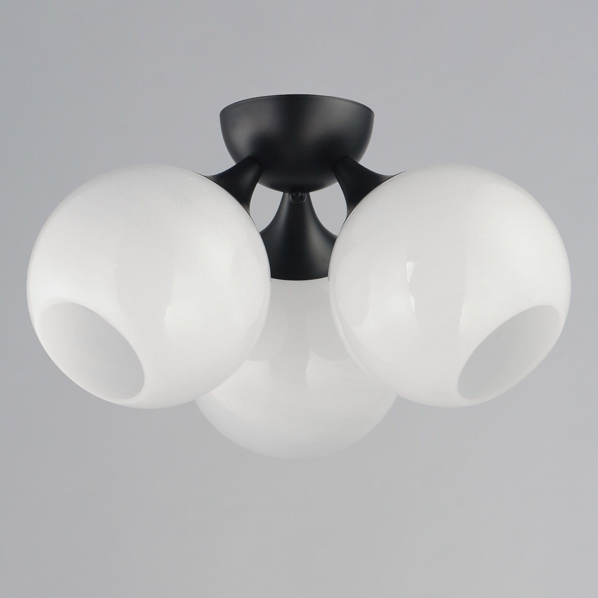 Neve Semi Flush Mount Ceiling Light in Detail.