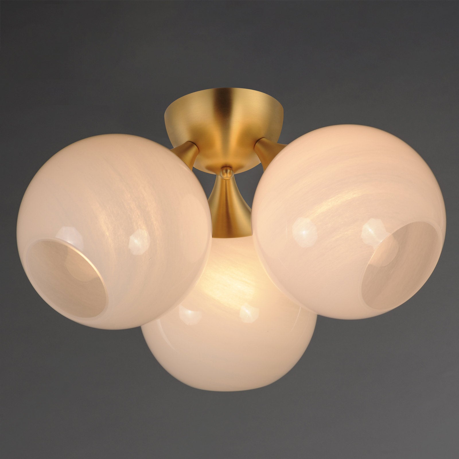 Neve Semi Flush Mount Ceiling Light in Detail.