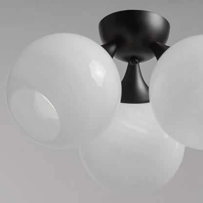 Neve Semi Flush Mount Ceiling Light in Detail.