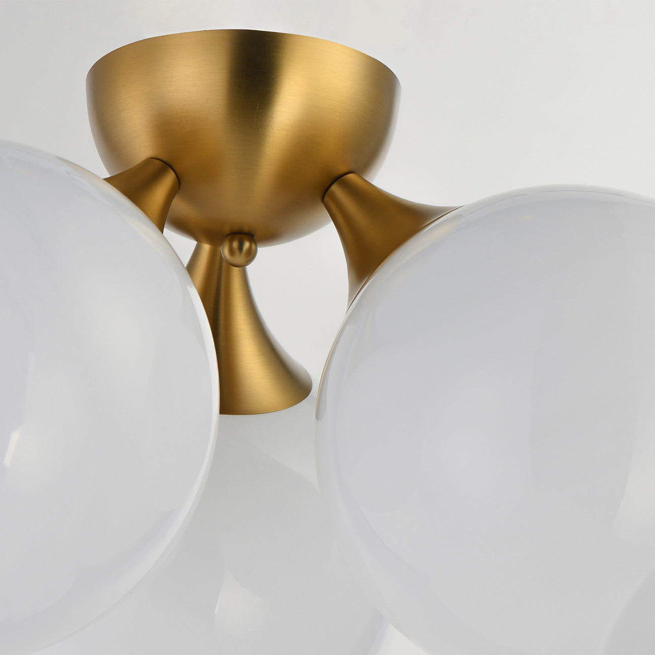 Neve Semi Flush Mount Ceiling Light in Detail.