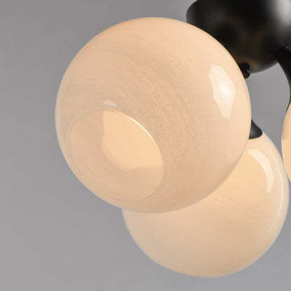 Neve Semi Flush Mount Ceiling Light in Detail.