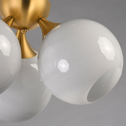Neve Semi Flush Mount Ceiling Light in Detail.