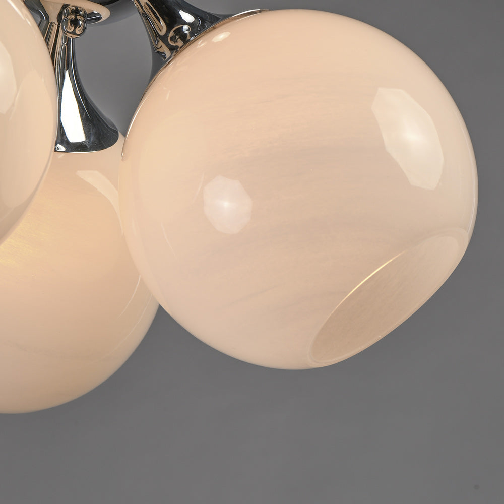 Neve Semi Flush Mount Ceiling Light in Detail.