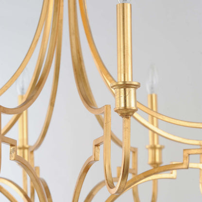 Normandy Chandelier in Detail.