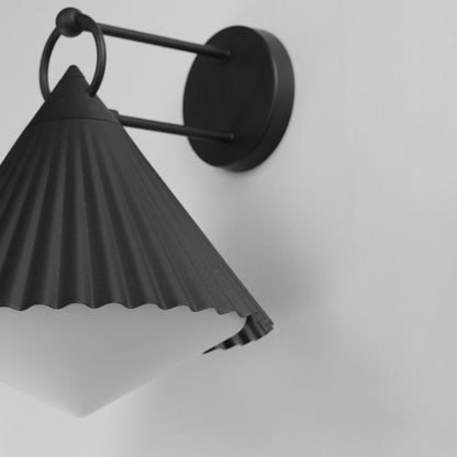Odette Outdoor Wall Light in Detail.