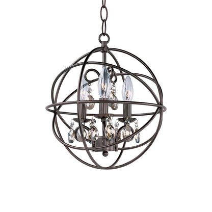 Orbit Pendant Light in Oil Rubbed Bronze (3-Light).