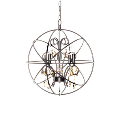 Orbit Pendant Light in Oil Rubbed Bronze (4-Light).