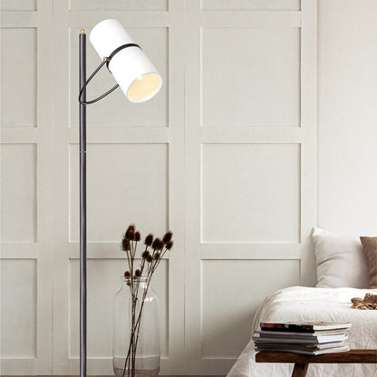 Oscar Floor Lamp in bedroom.