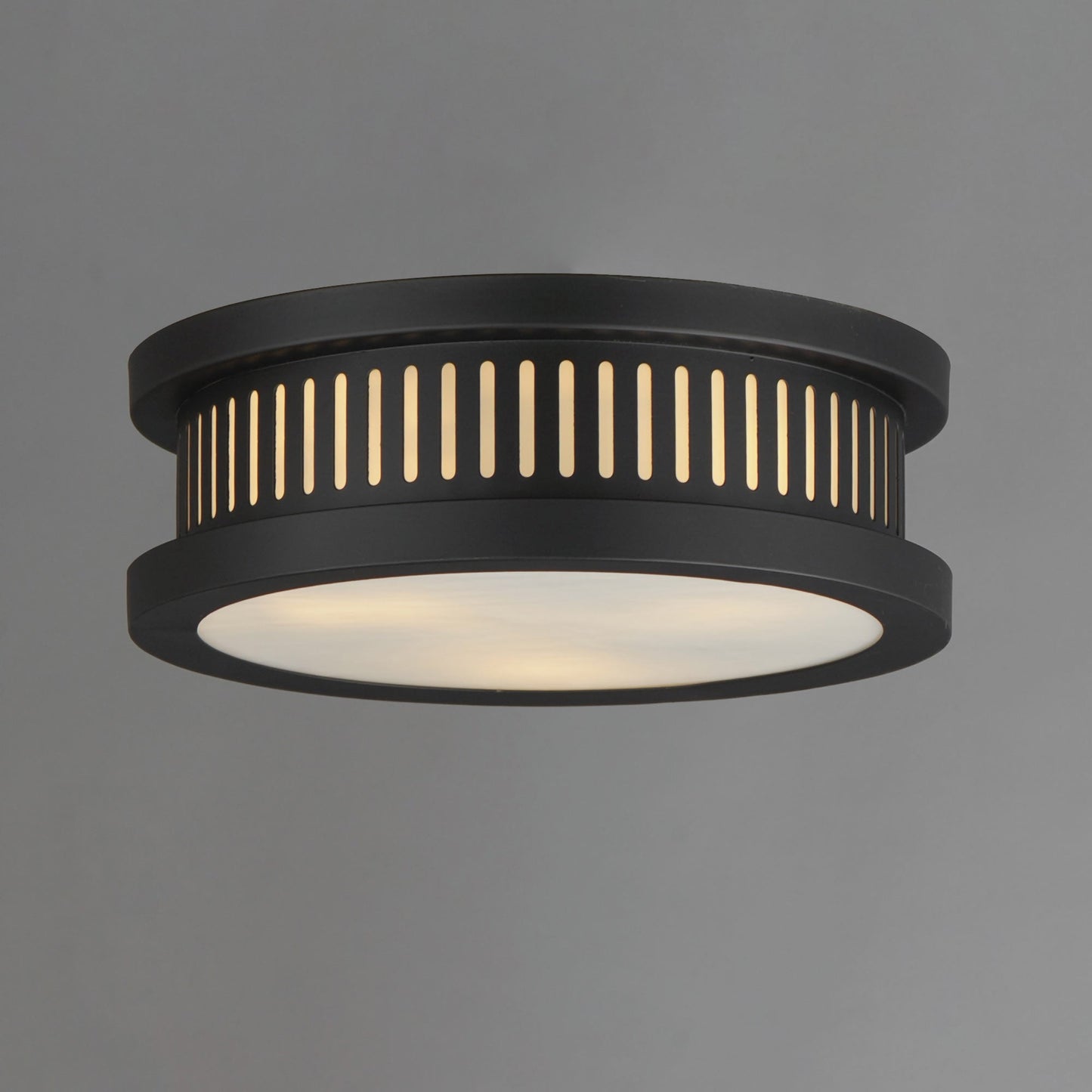 Oxford Outdoor Flush Mount Ceiling Light in Detail.