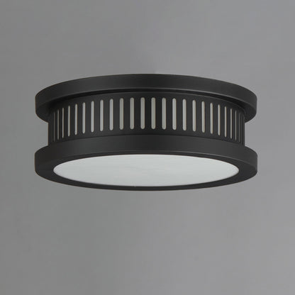 Oxford Outdoor Flush Mount Ceiling Light in Detail.