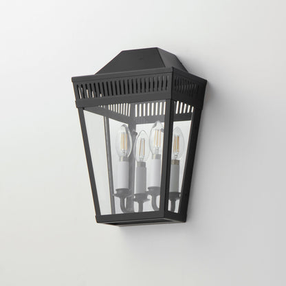 Oxford Outdoor Lantern Wall Light in Detail.