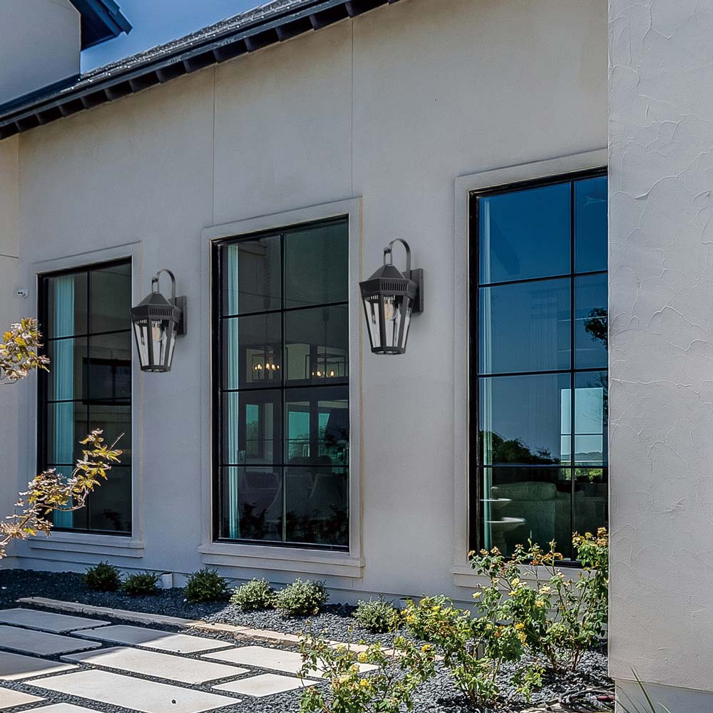 Oxford Outdoor Wall Light in Outside Area.