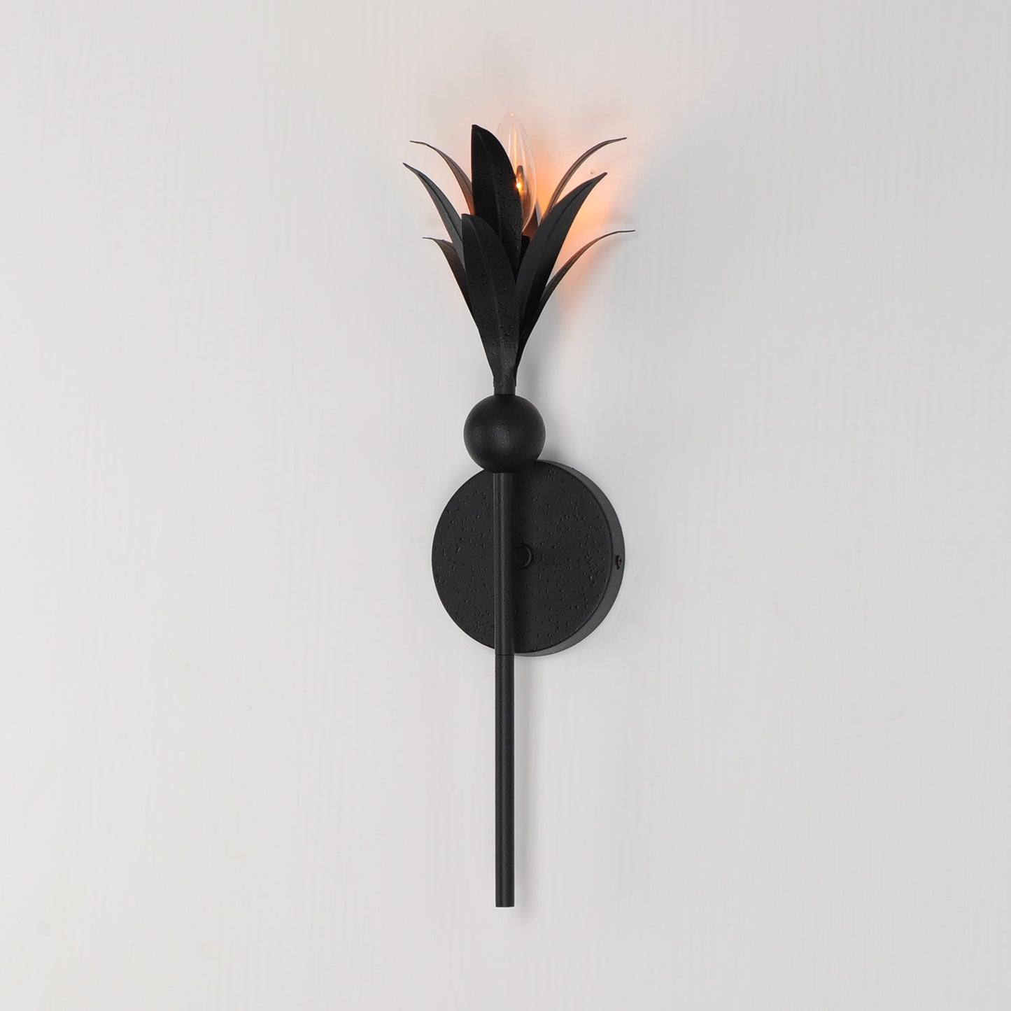 Paloma Leaf Wall Light in Detail.