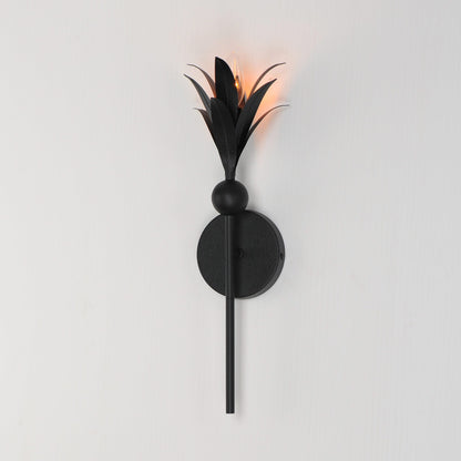 Paloma Leaf Wall Light in Detail.
