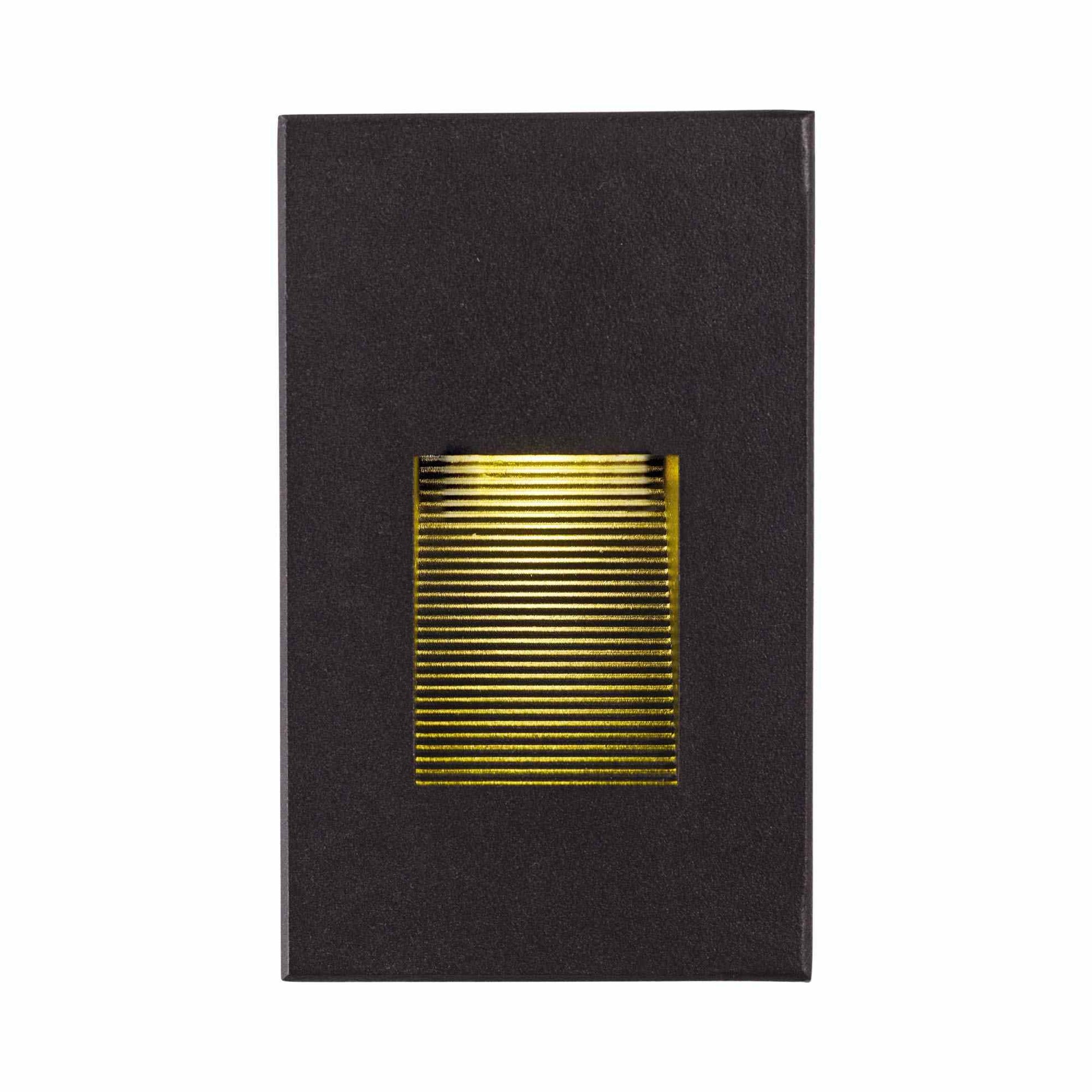 Path LED Vertical Step Light in Bronze.