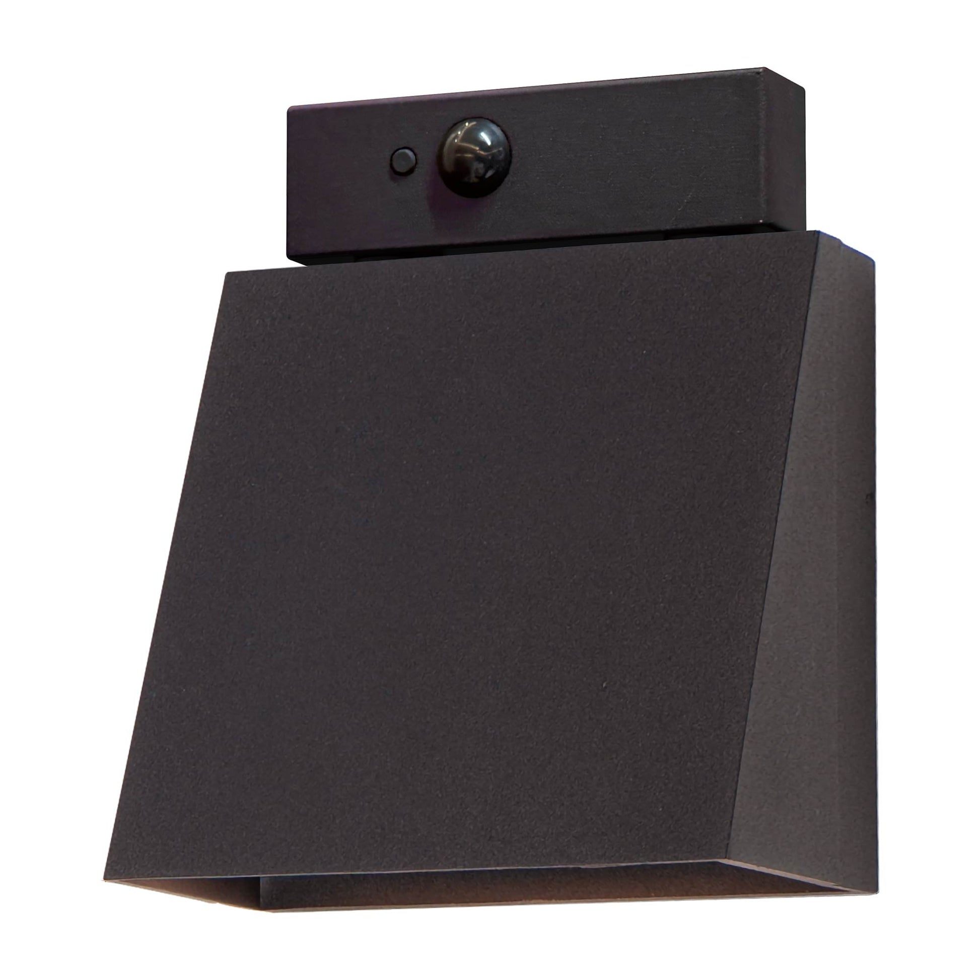 Pathfinder Outdoor LED Wall Light in Architectural Bronze (Small/Motion Sensor).