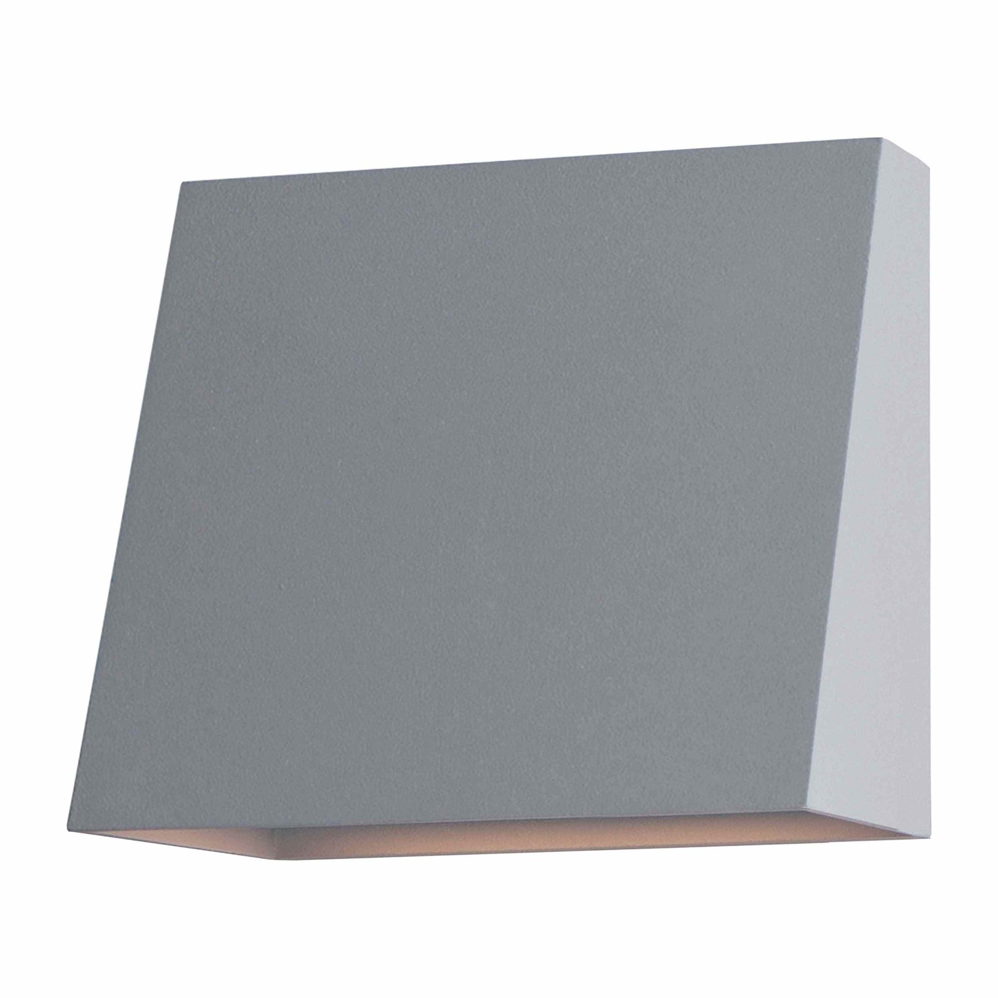 Pathfinder Outdoor LED Wall Light in Silver (Large).