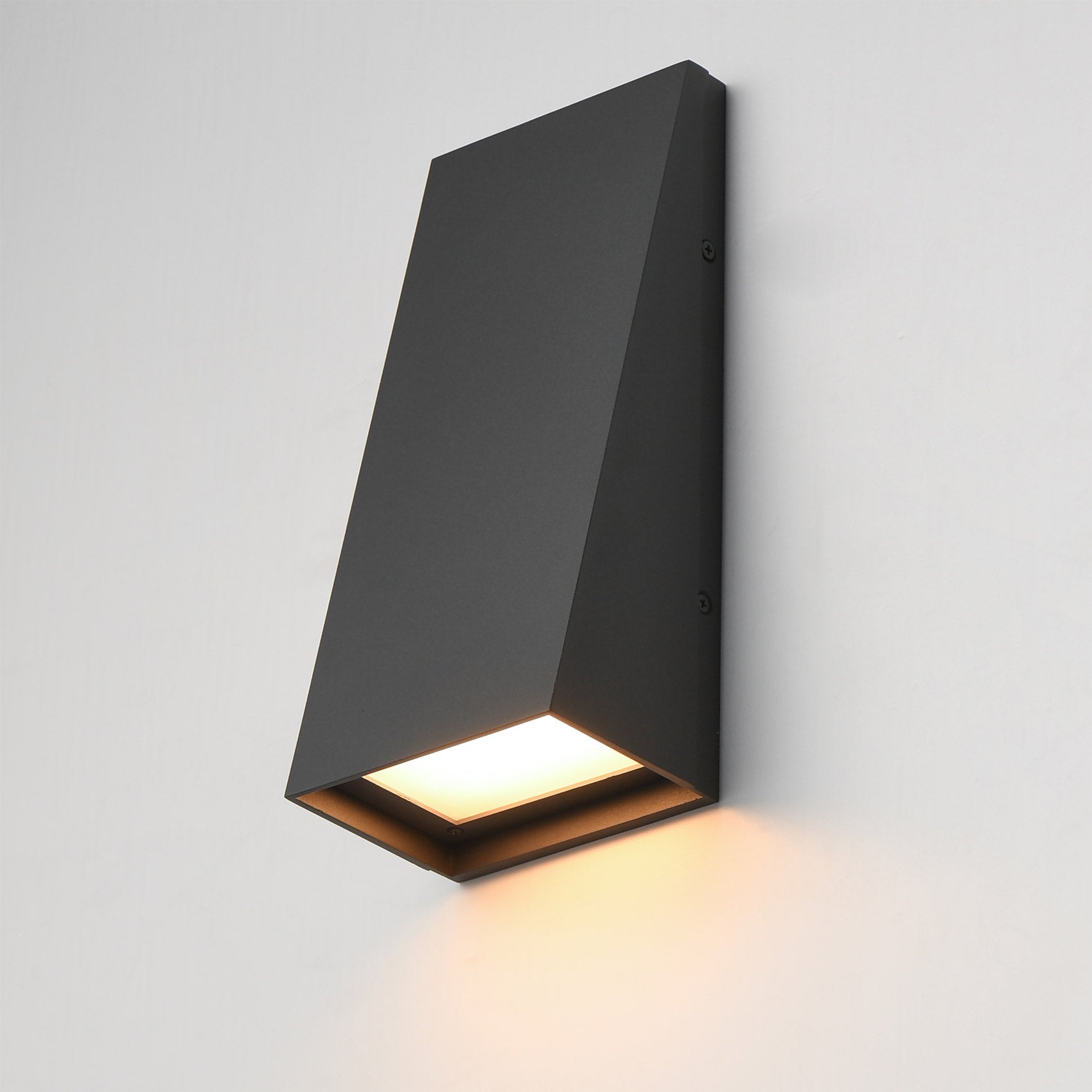 Pathfinder Tall Outdoor LED Wall Light in Detail.