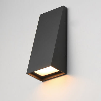 Pathfinder Tall Outdoor LED Wall Light in Detail.