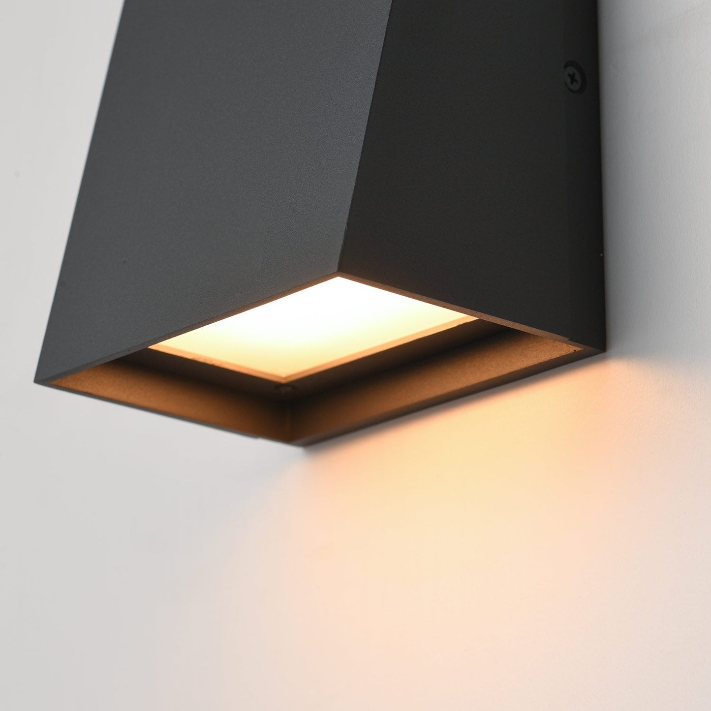 Pathfinder Tall Outdoor LED Wall Light in Detail.