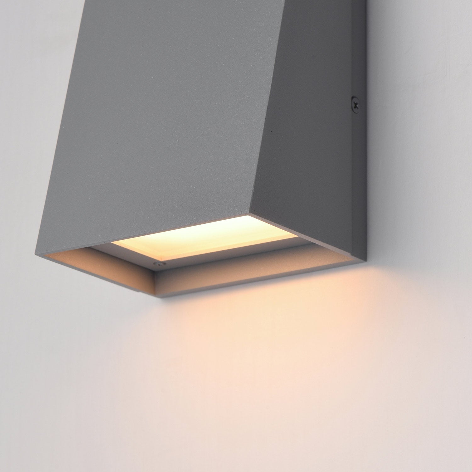 Pathfinder Tall Outdoor LED Wall Light in Detail.