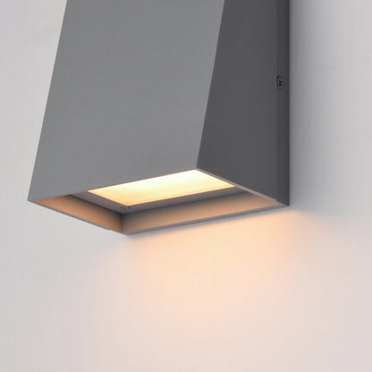 Pathfinder Tall Outdoor LED Wall Light in Detail.
