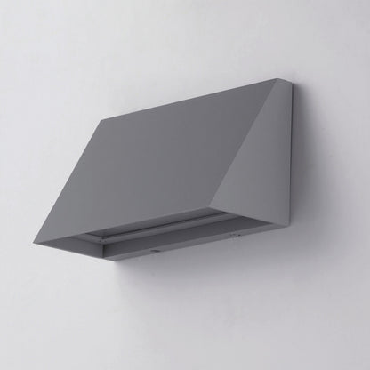 Pathfinder Wide Outdoor LED Wall Light in Detail.