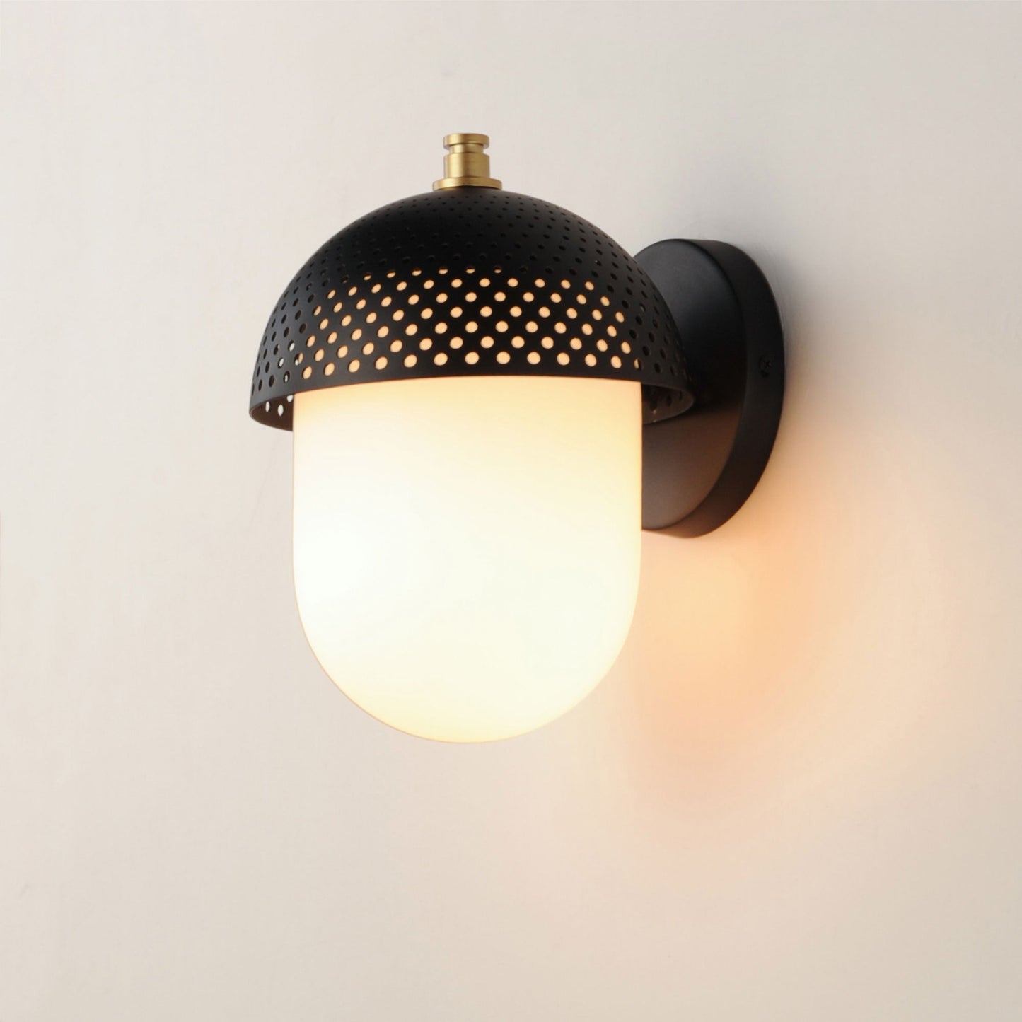 Perf Outdoor Wall Light in Detail.