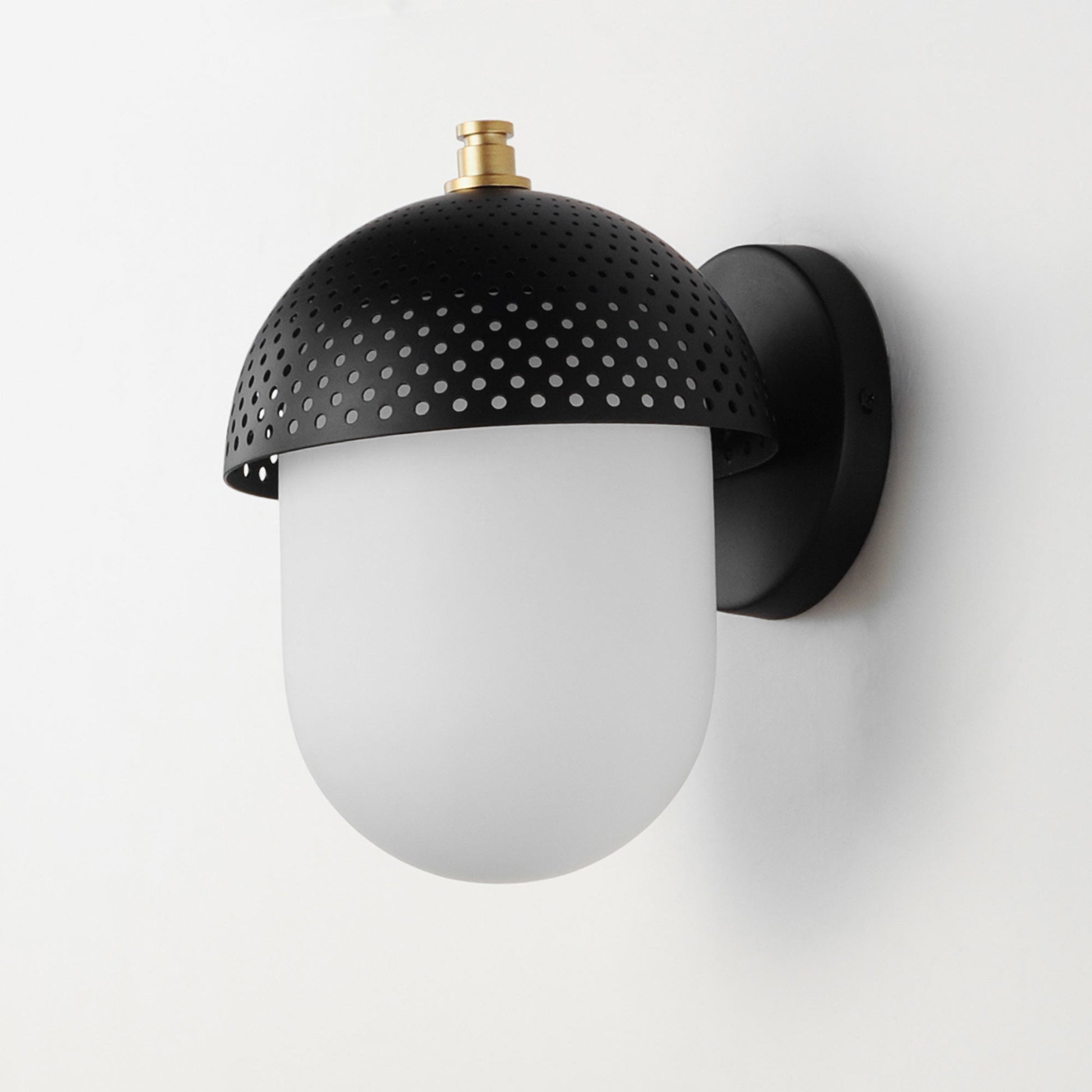 Perf Outdoor Wall Light in Detail.