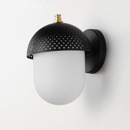 Perf Outdoor Wall Light in Detail.