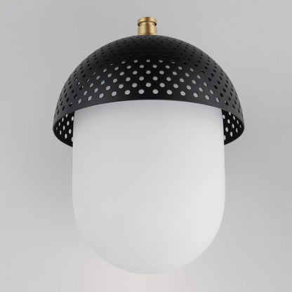 Perf Outdoor Wall Light in Detail.