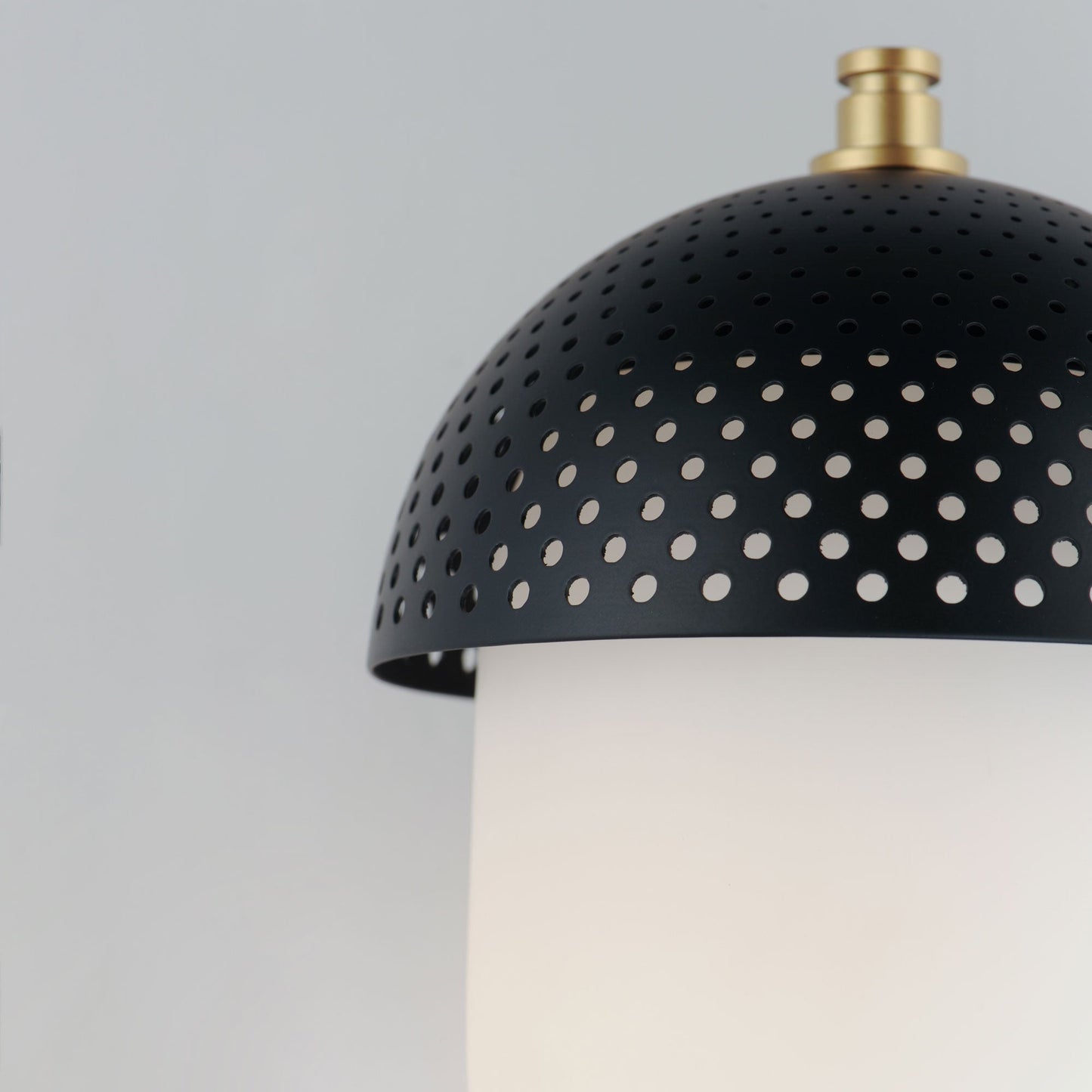 Perf Outdoor Wall Light in Detail.