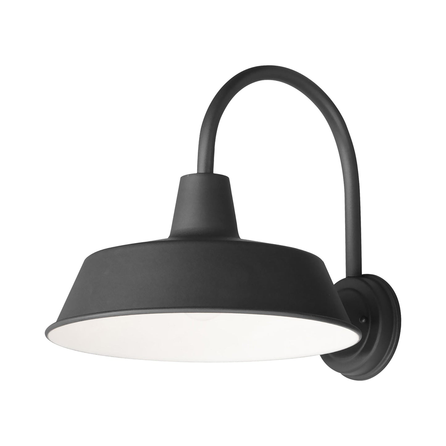 Pier M Outdoor Wall Light in Black (Large).