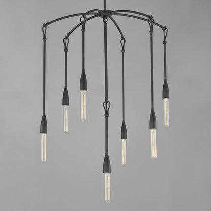 Pioneer Chandelier in Detail.