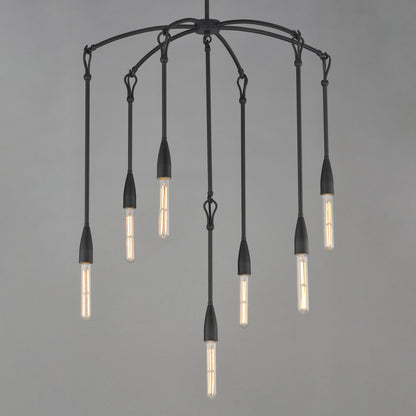 Pioneer Chandelier in Detail.