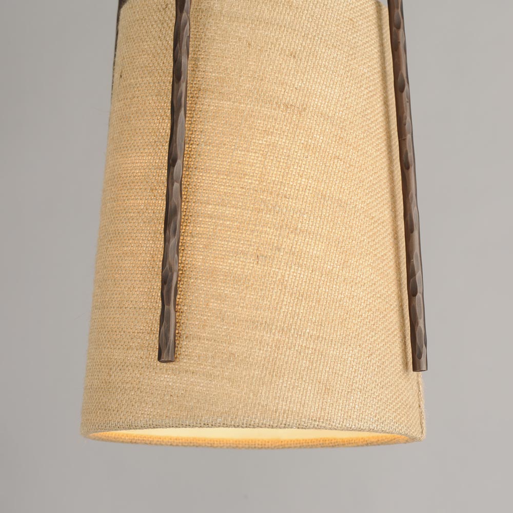 Pitchfork Pendant Light in Detail.