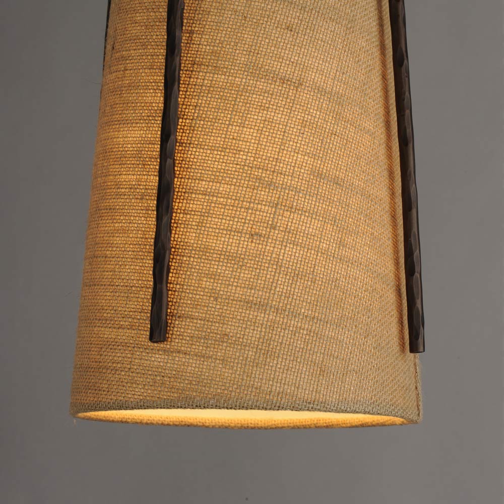 Pitchfork Pendant Light in Detail.