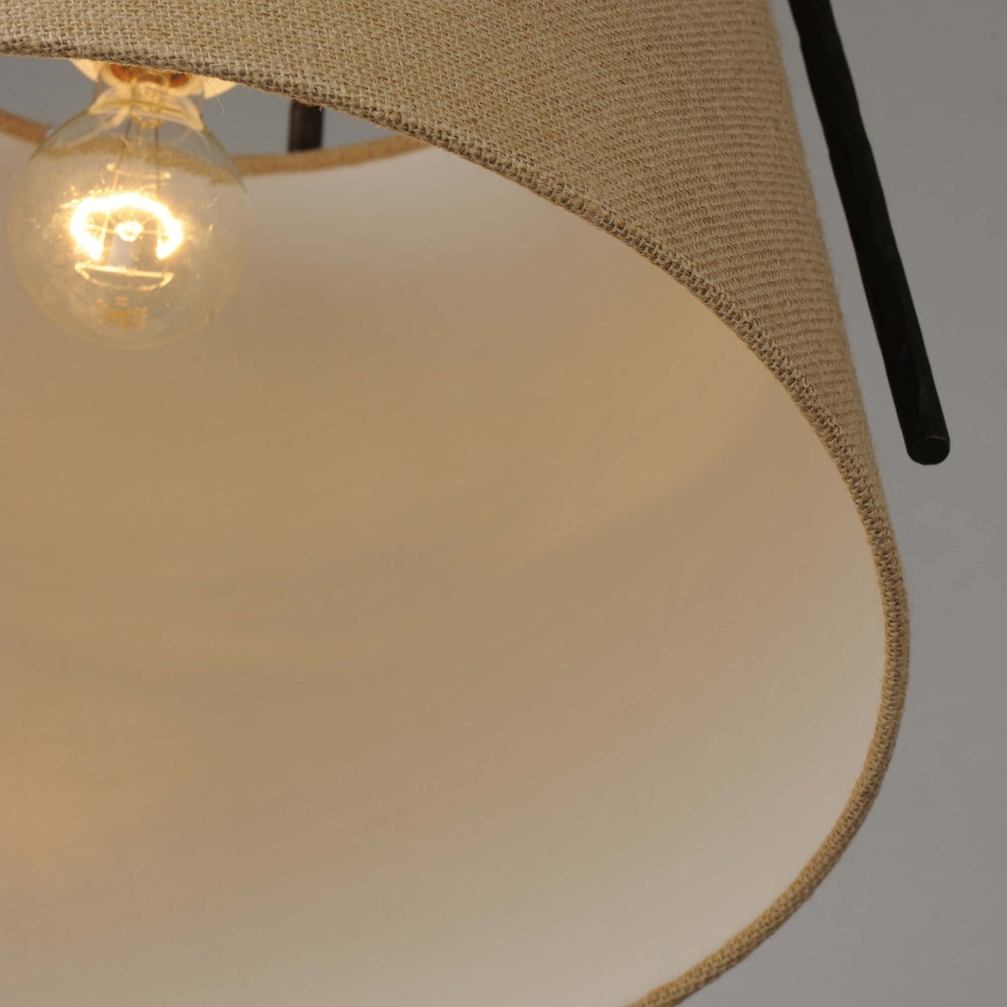Pitchfork Pendant Light in Detail.