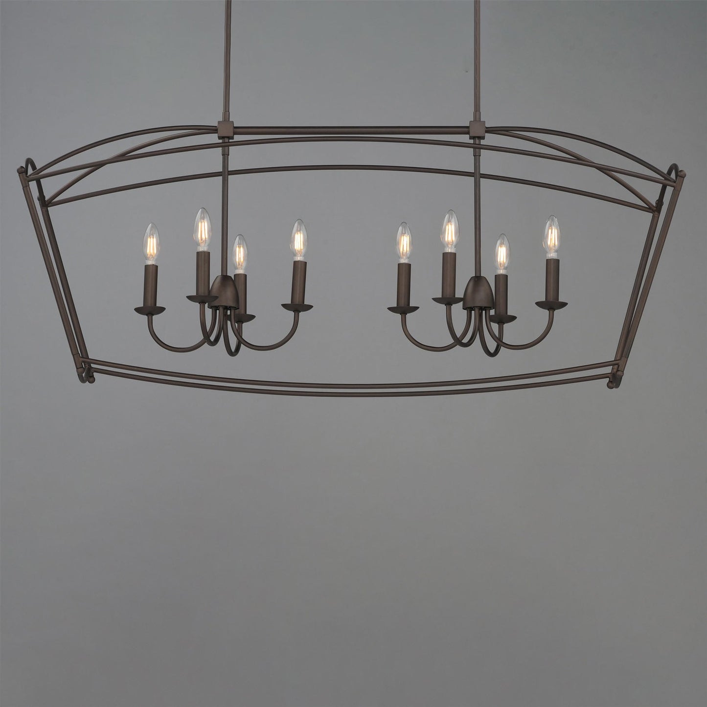 Plumette Linear Pendant Light in Detail.