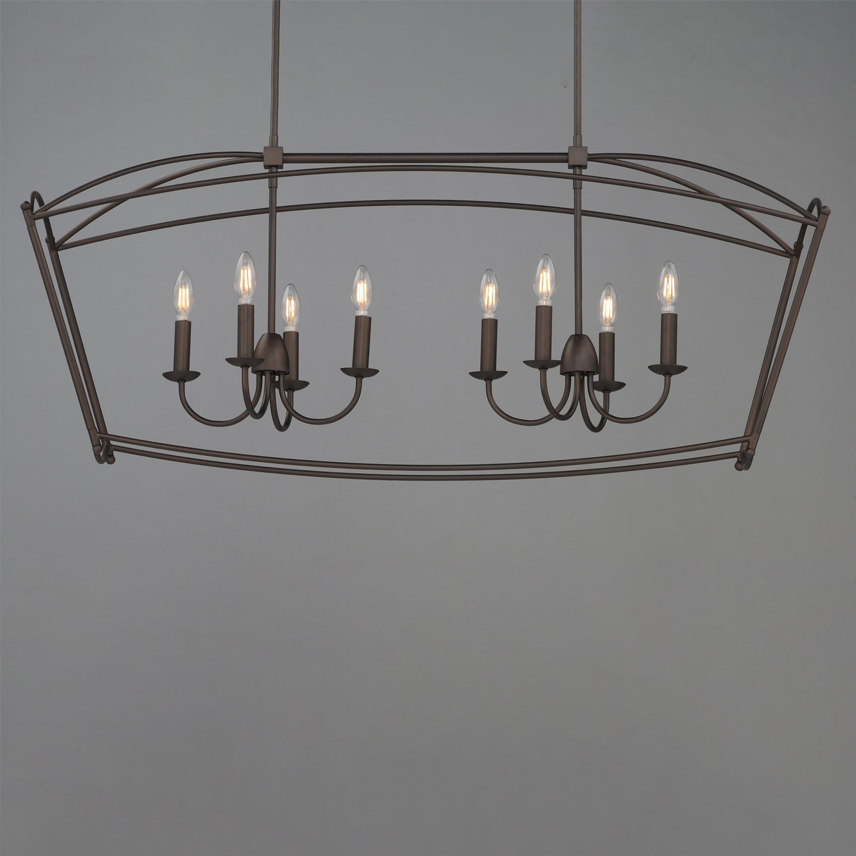 Plumette Linear Pendant Light in Detail.