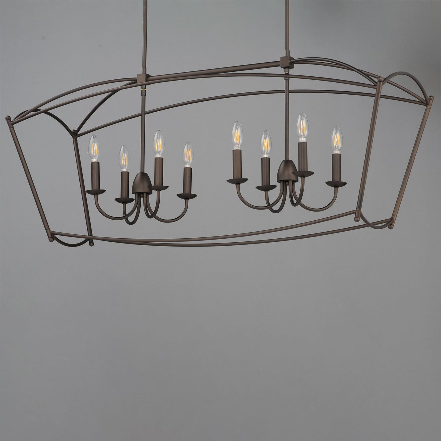 Plumette Linear Pendant Light in Detail.