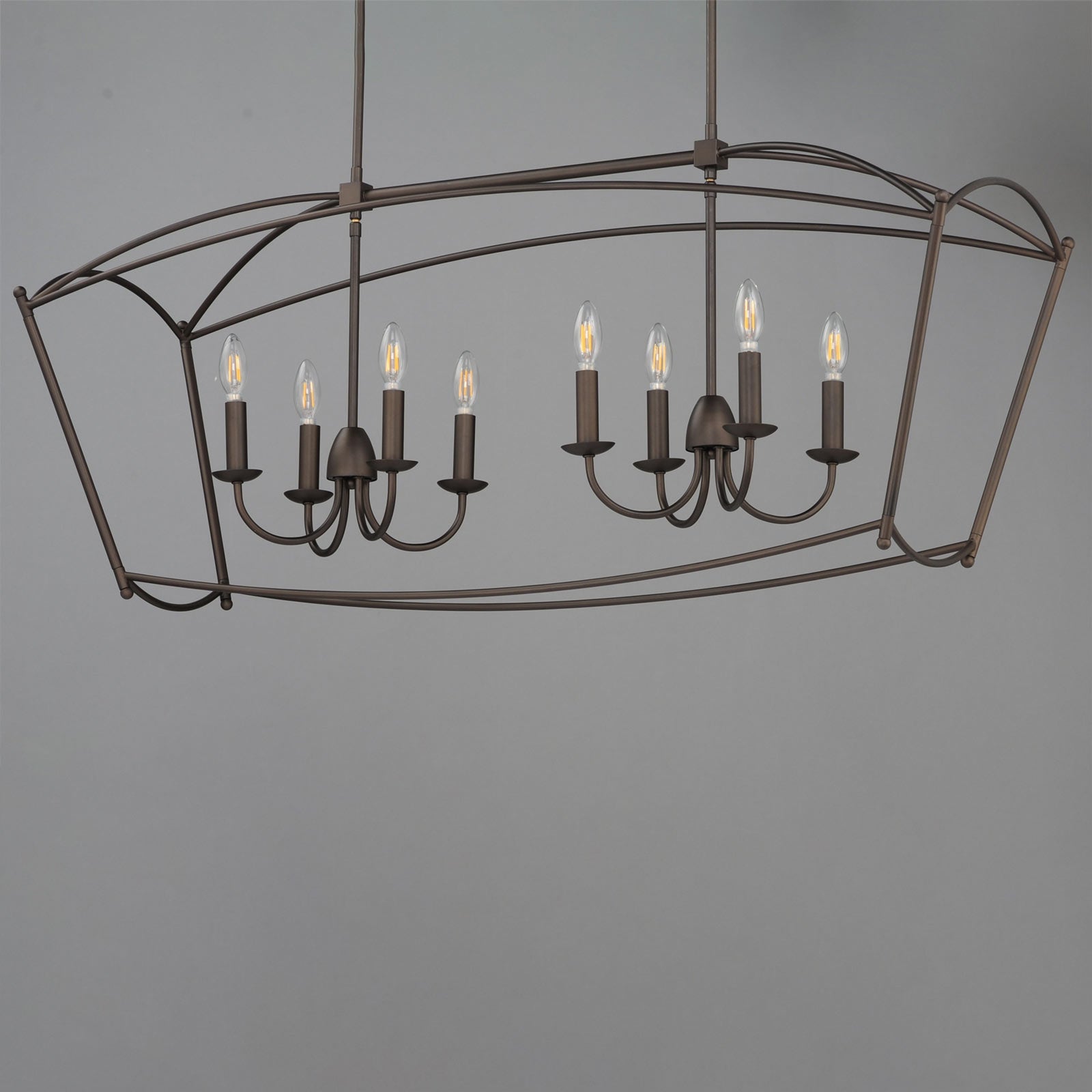 Plumette Linear Pendant Light in Detail.